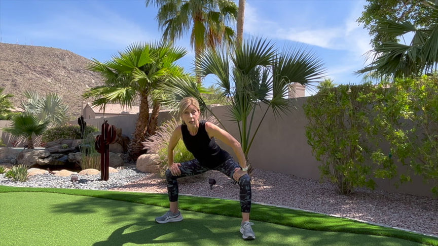 Standing Post-Run Stretch